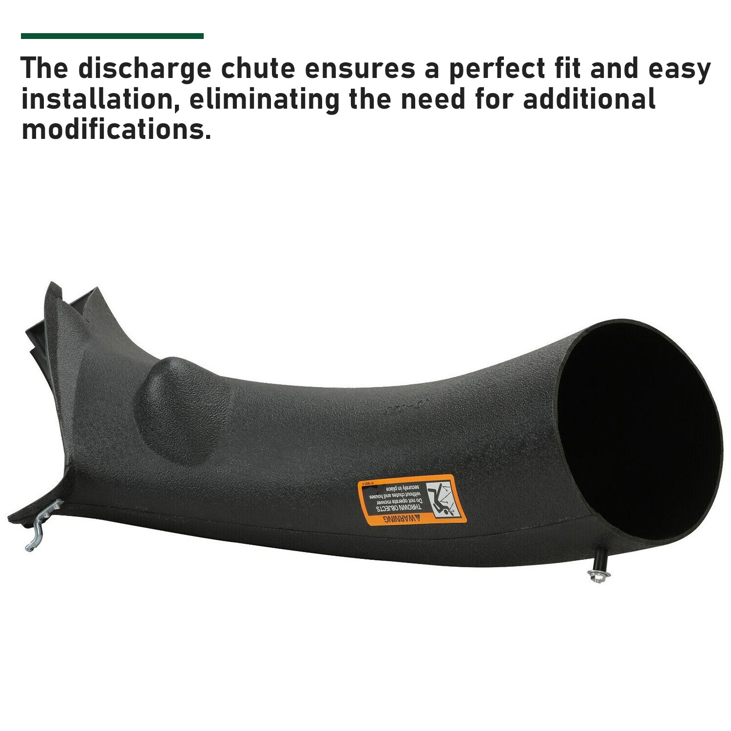 Lower Bagger Discharge Chute For John Deere LA100 LA105 LA110 LA120 LA125 LA135