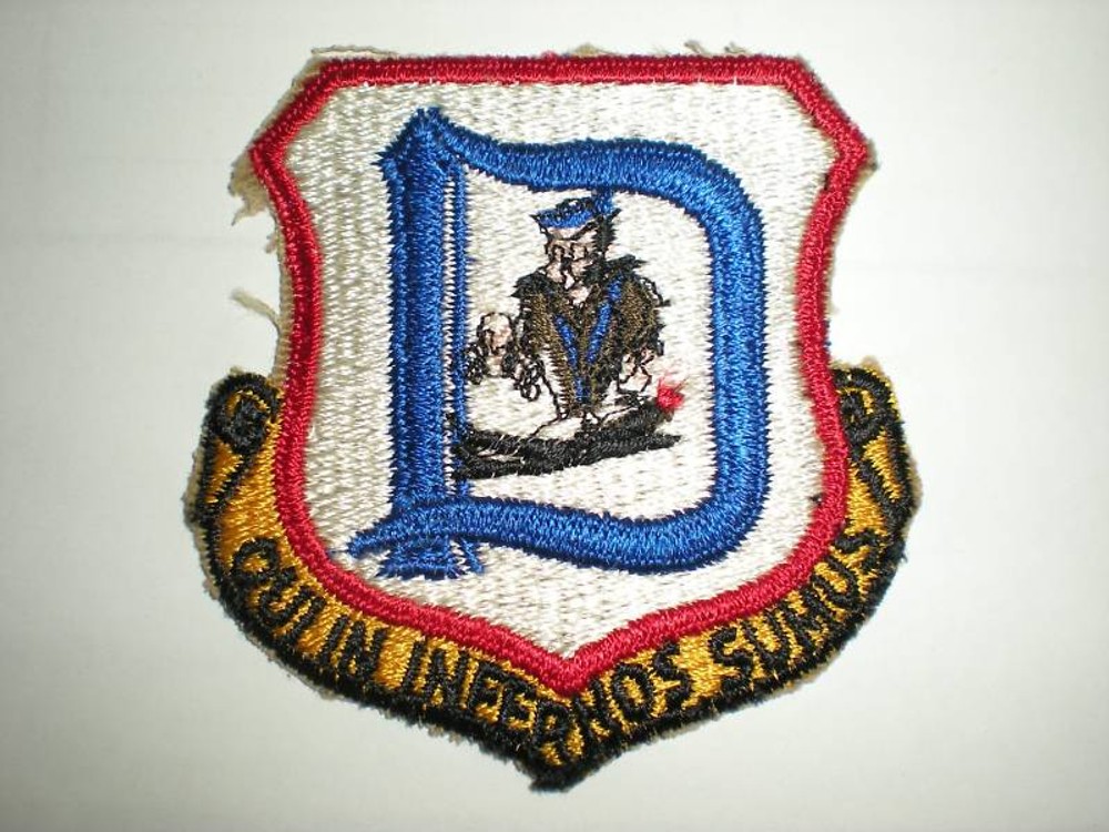 USAF 3611TH STUDENT SQUADRON "D" FLIGHT PATCH -COLOR