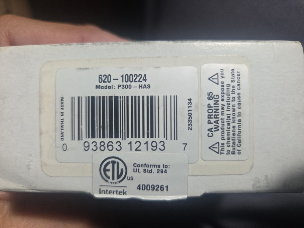 INTERTEK  Linear P-300-HAS Proximity Card Reader - New
