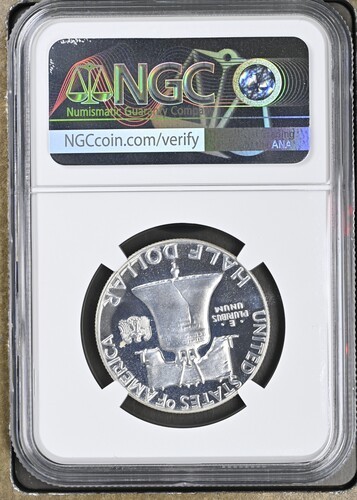 1961 Silver Proof Franklin Half Dollar NGC PF 66