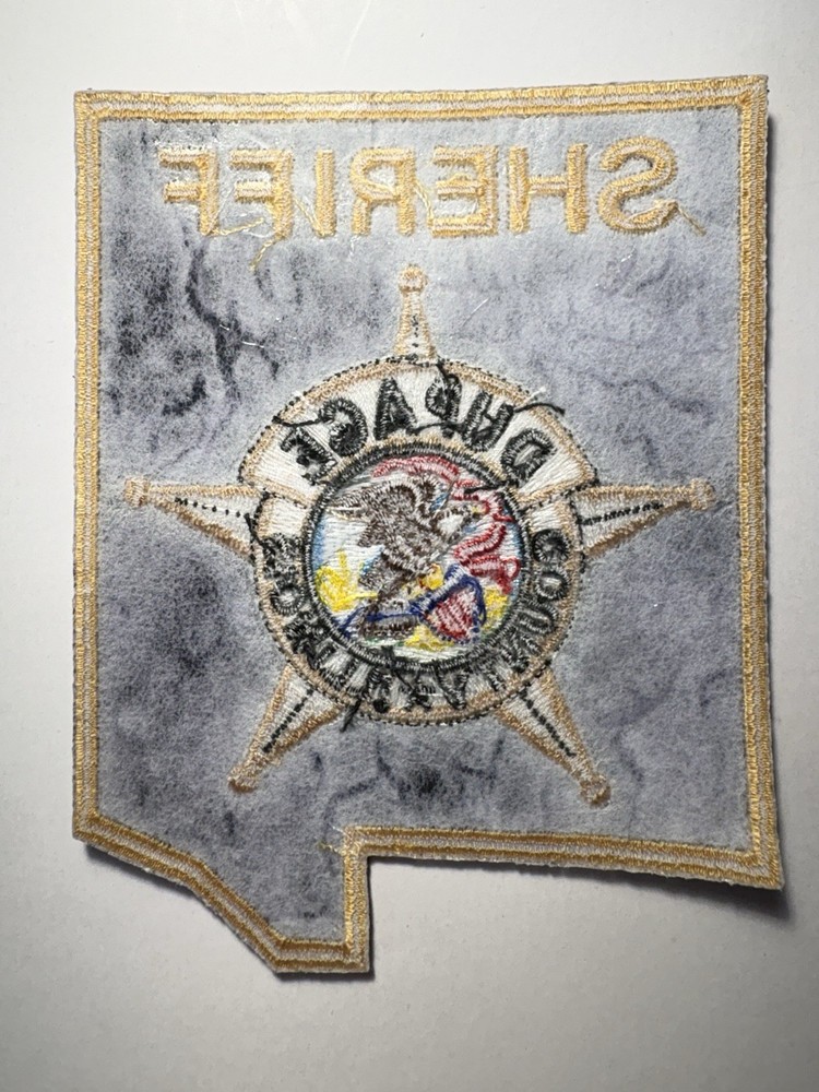 Dupage County Illinois Sheriff Patch ~ Style 2