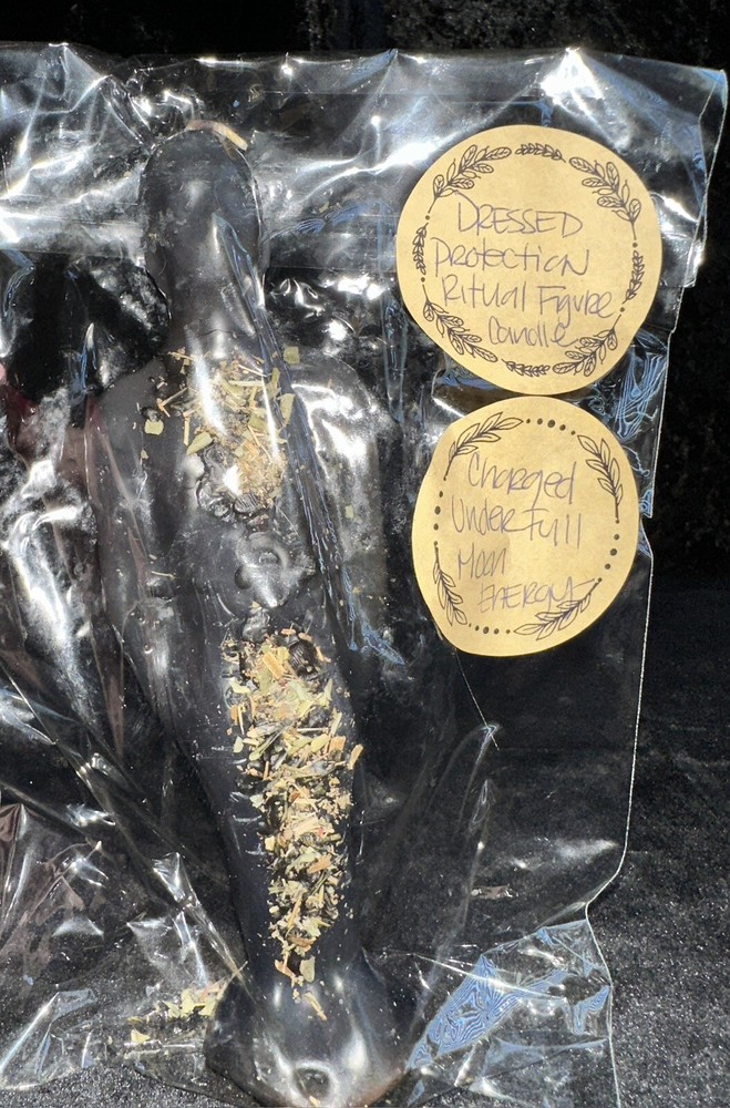 Dressed Figure Protection Candles