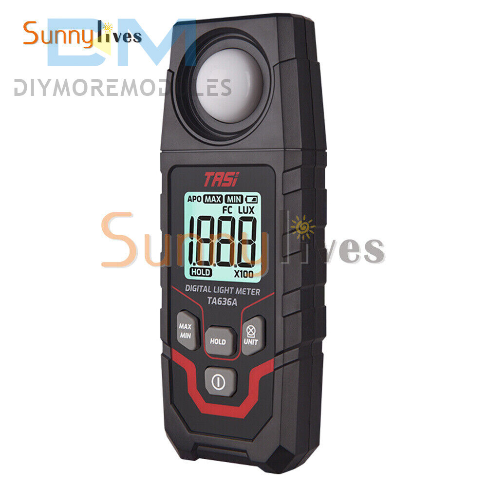 Handheld Digital Light Lux Meter Illuminometer Luminometer 0.1~20000Lux Detector