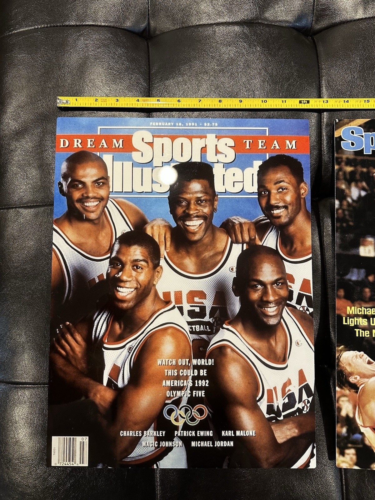 Sports Illustrated Dream Team (Feb.’91) & Michael Jordan (Dec.’84) Retro Tins