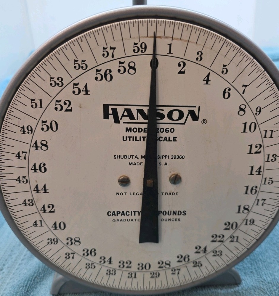 Vtg Hanson Model 2060 Utilty Scale