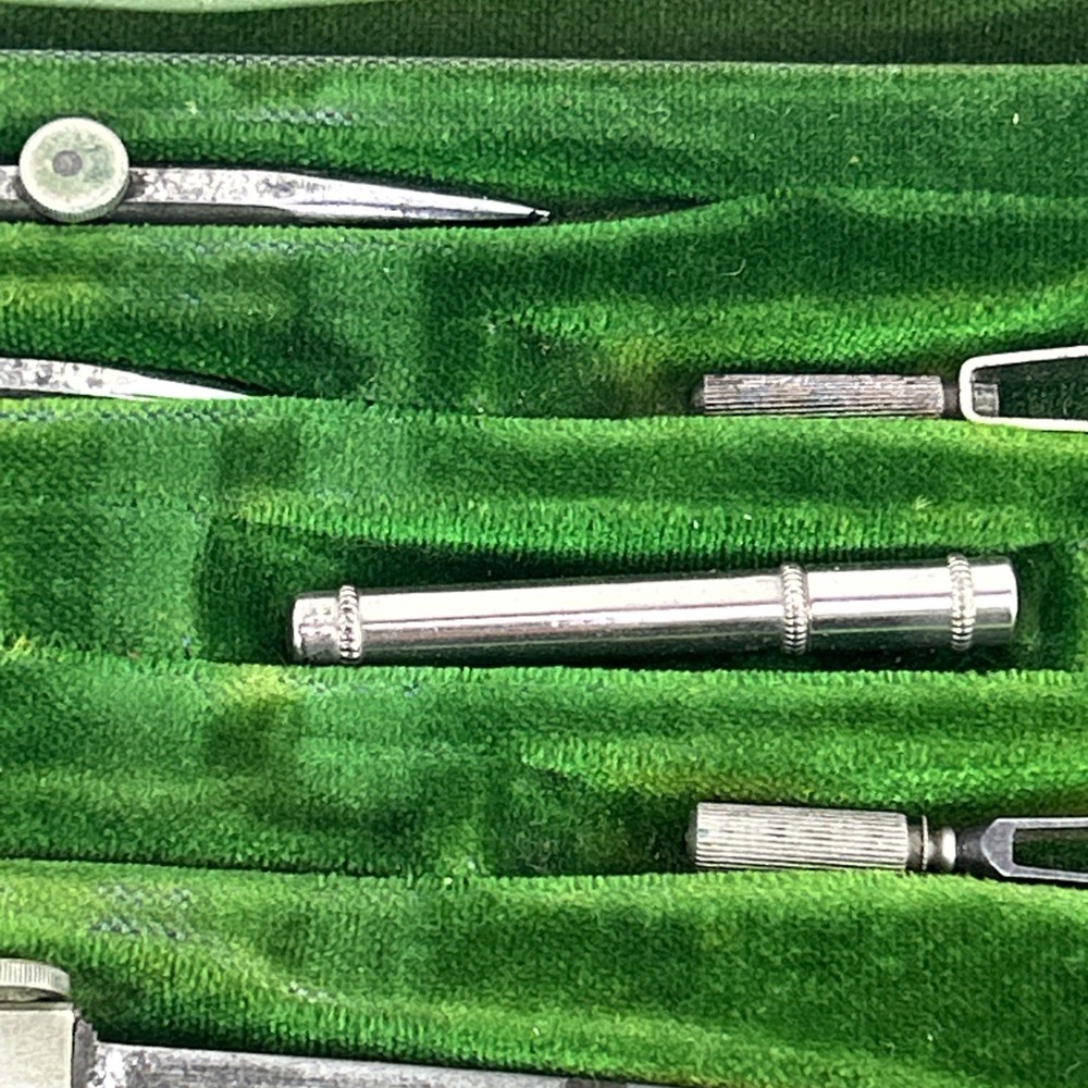 Keuffel & Esser Co Challenge Compass Drafting Set Complete Vintage Model 9726F