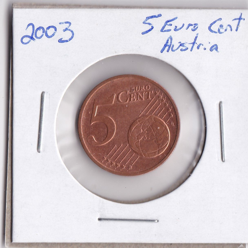 2003 Austria 5 Eurocent
