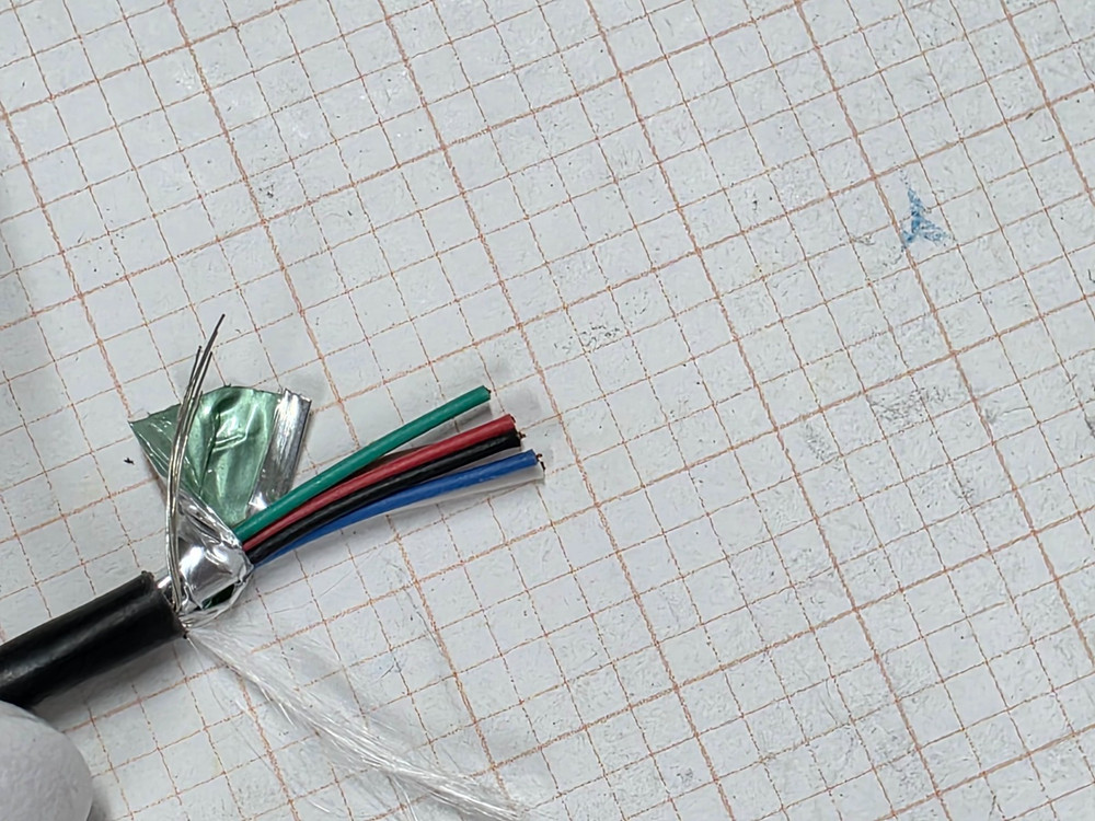 Southwire Genesis 3206 22/6C Shielded Plenum Control Cable CMP Black /50ft