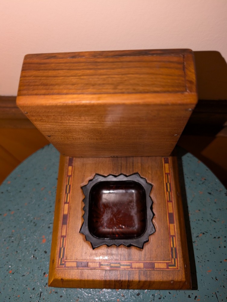 Vintage Cigarette Box with Ashtray