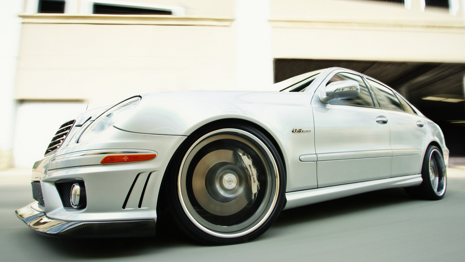 MERCEDES E63 LOWERING LINKS KIT E55 W211 (PREMIUM FULLY ADJUSTABLE LINKS) MODULE