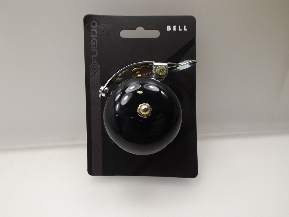 Origin8 Time Clock Bell Black Mallet High-Quality Solid Brass Bell