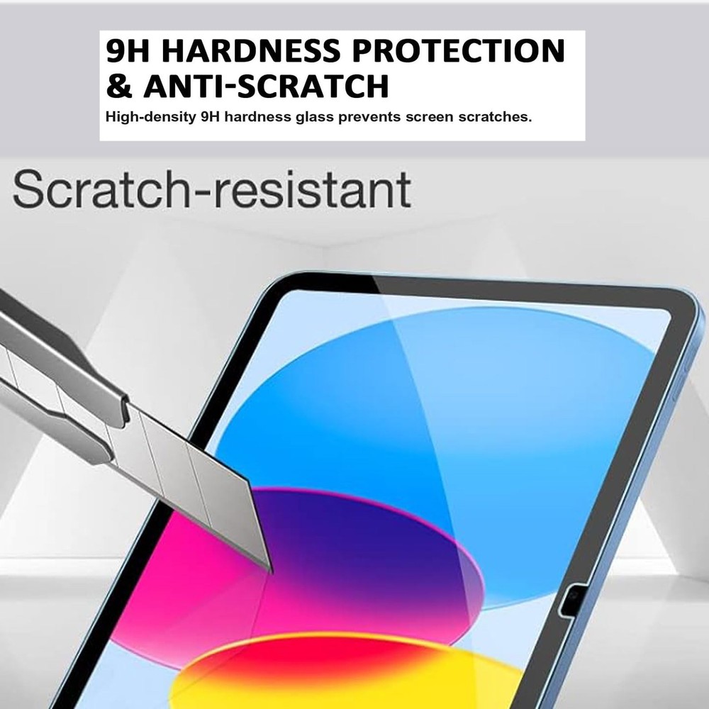 TiKeDa Screen Protector for iPad A16 2025 11th/10th Generation 2022 Clear