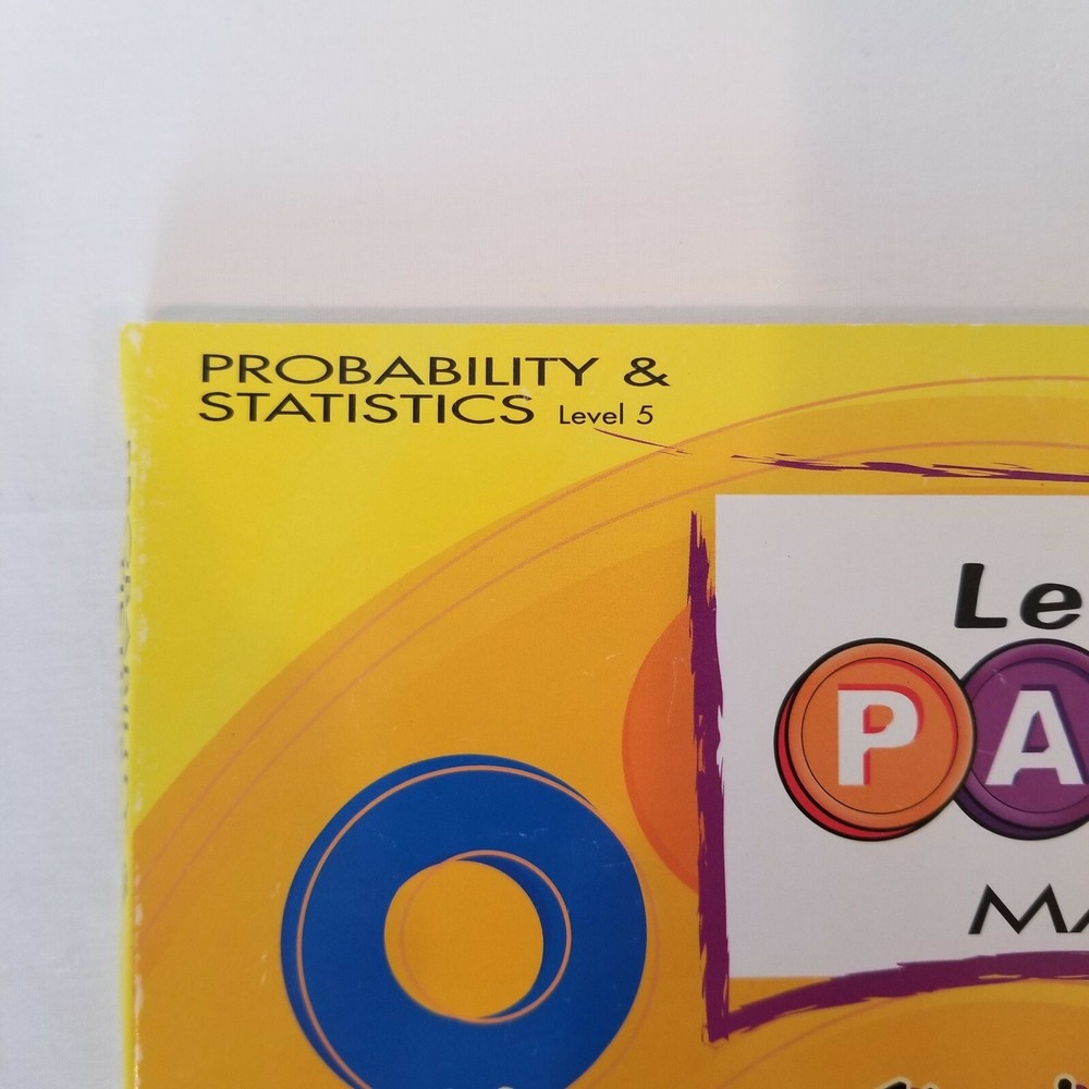 Learning Palette Probability and Statistics Math Cards Level 5 Fifth Grade