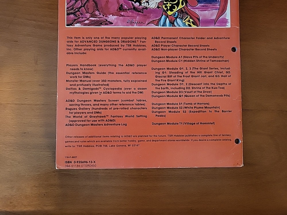 White Plume Mountain Advanced D&D Module S2 #9027 Expanded Edition Xtra Art! 🔥