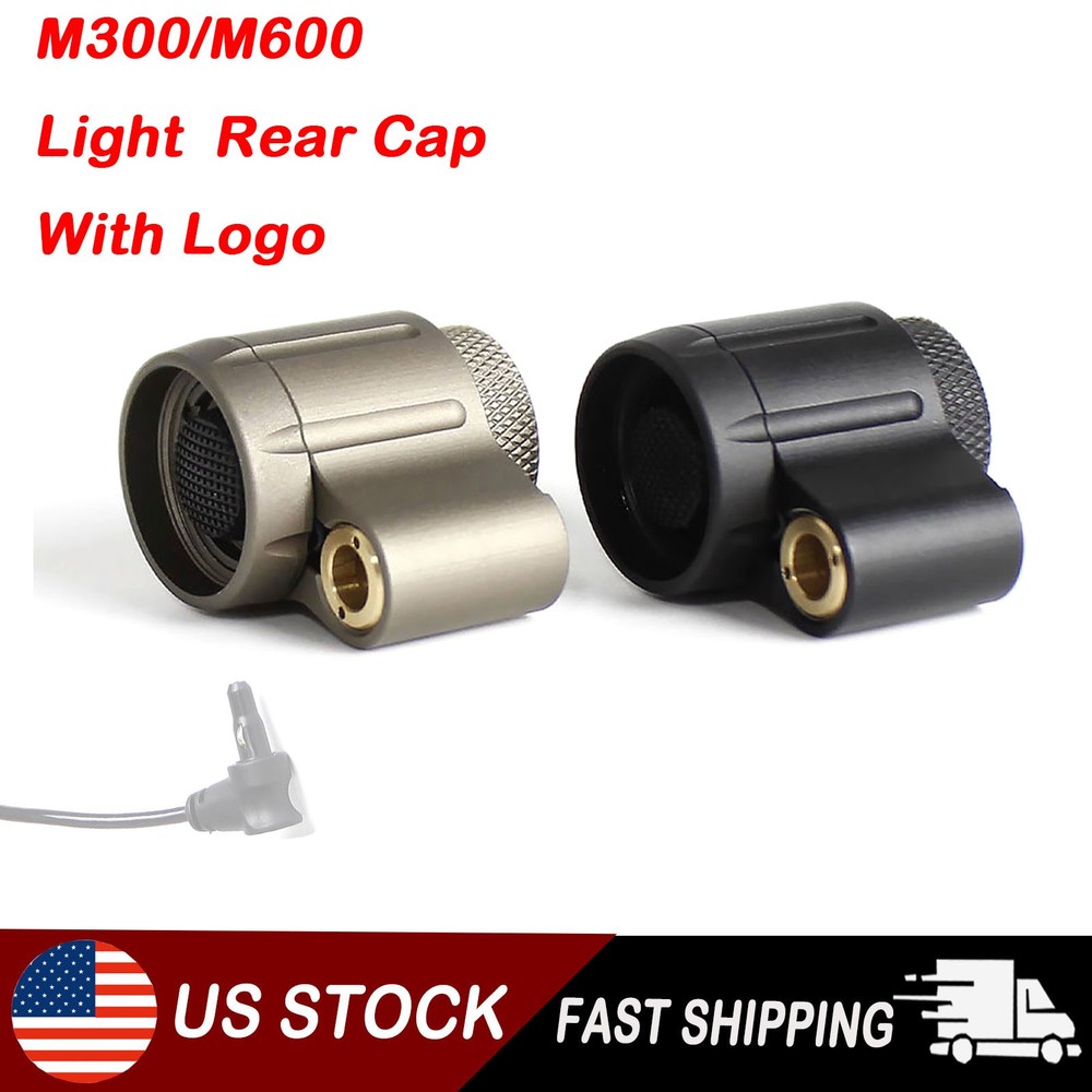 Tactical Light Rear Tailcap Switch Dual Function Replacement Fits for M300 M600