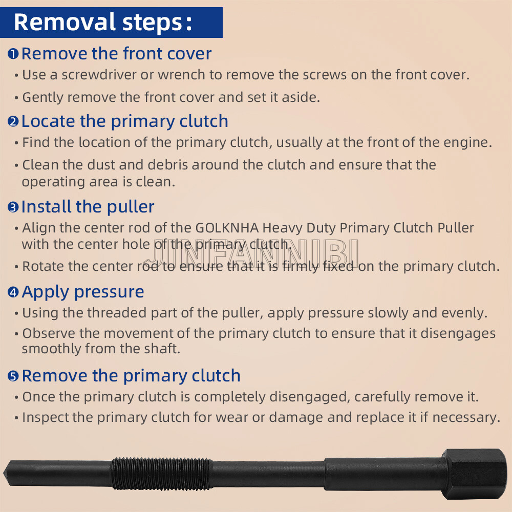 Heavy Duty Primary Clutch Puller for Ski-Doo MX-Z 600 700 800 GSX REV 2001-2017