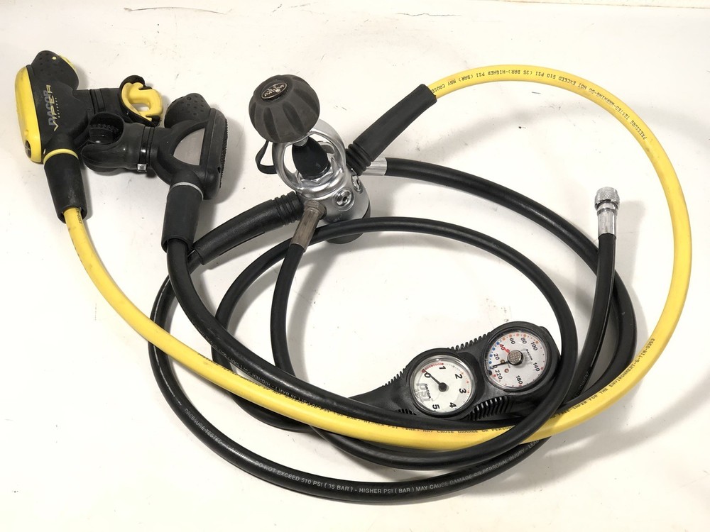 Scuba Diving Dacor Viper Regulators with Gauges