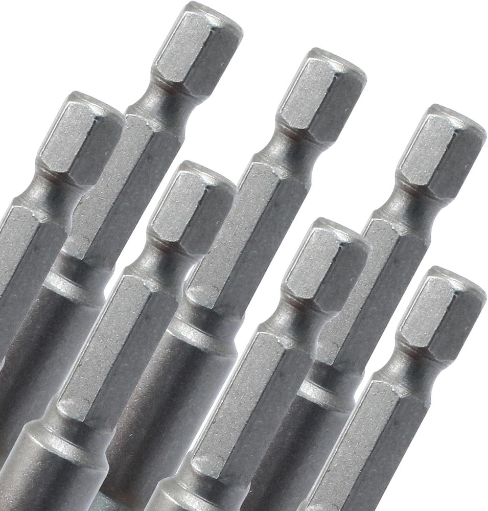 10 Pcs 5/16 Inch Magnetic Hex Nut Driver Drill Bit Set Quick Change Socket
