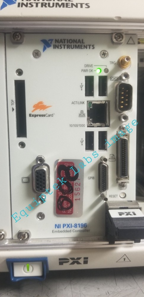 National Instruments PXI-8196 CPU HDD RAM WORKING Labview Runtime Engine from US