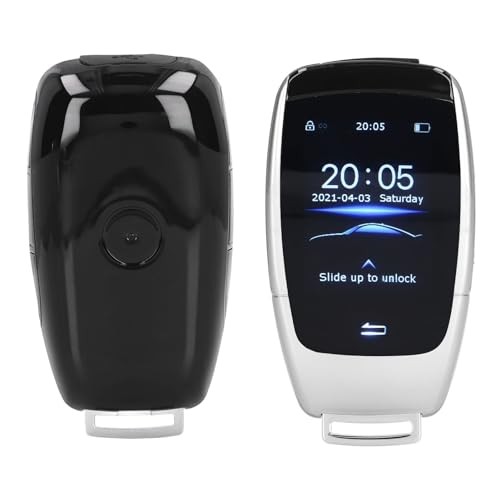 Smart Remote Key, Universal TK900 LCD Smart Key Remote Keyless Entry Silver