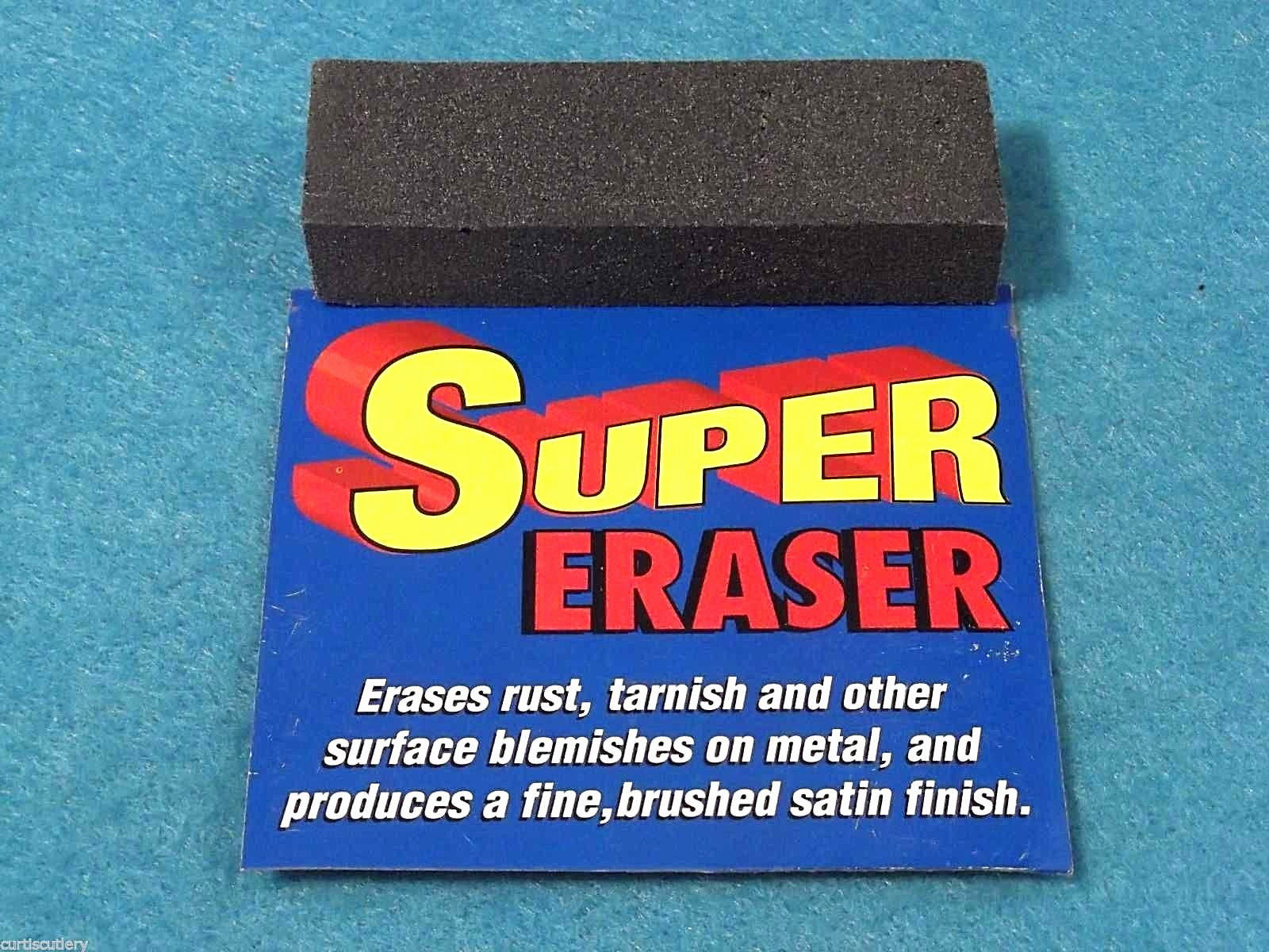 SUPER ERASER SR0101 Knives more, cleans rust, tarnish, blemishes made in GERMANY