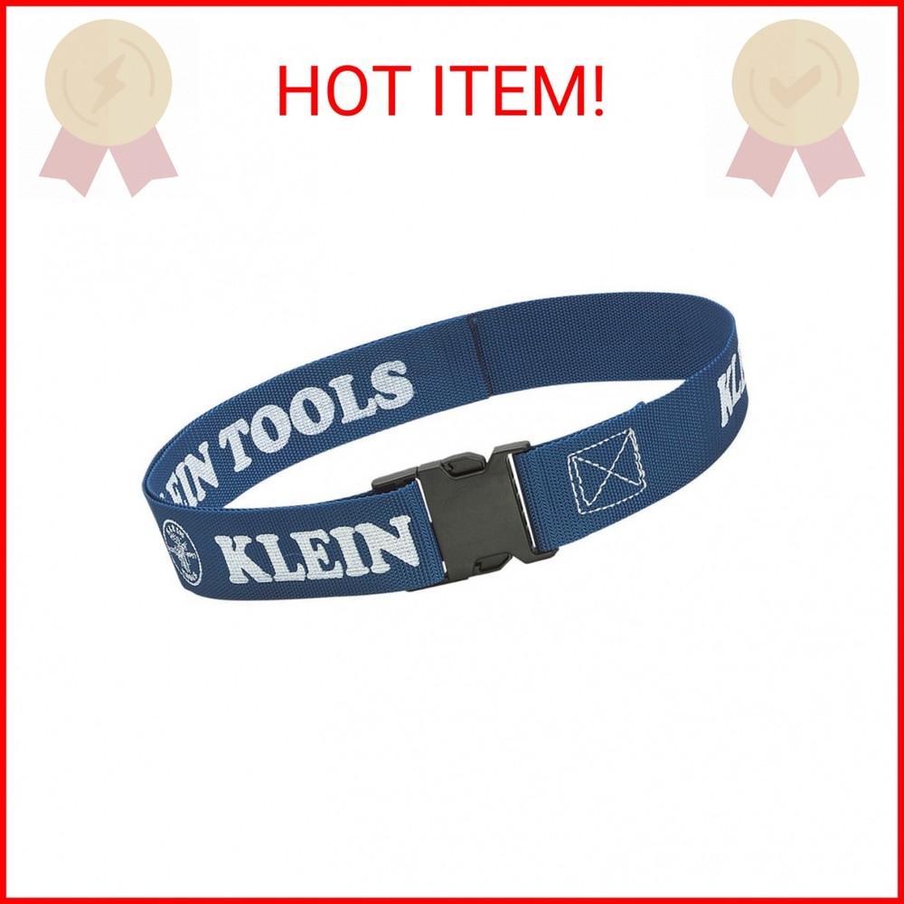 Klein Tools 5204 Lightweight Utility Belt Blue