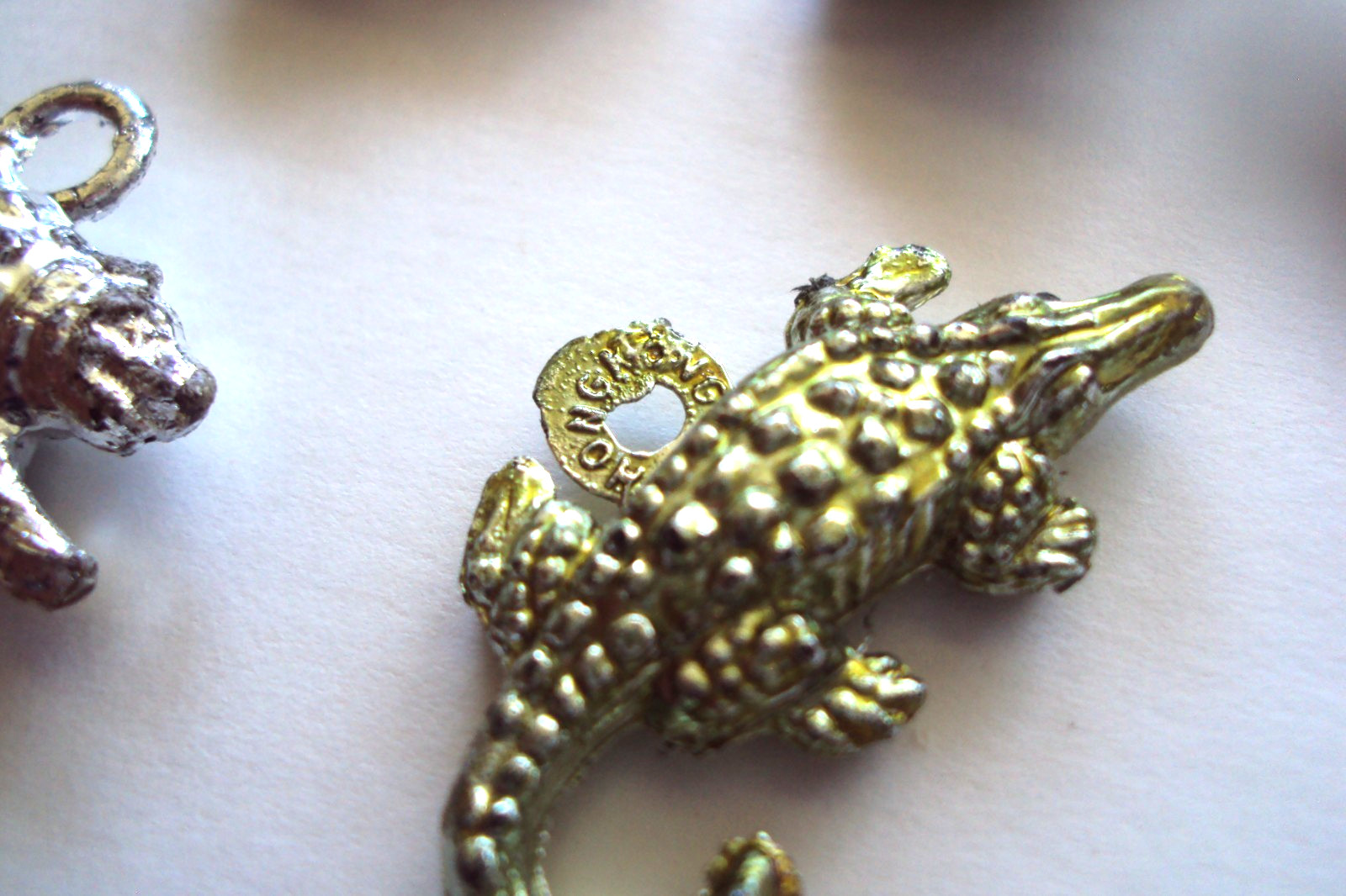 Vtg Gumball Charm Cracker Jack 60's HK LOT EPPY Charms Vending machine prize