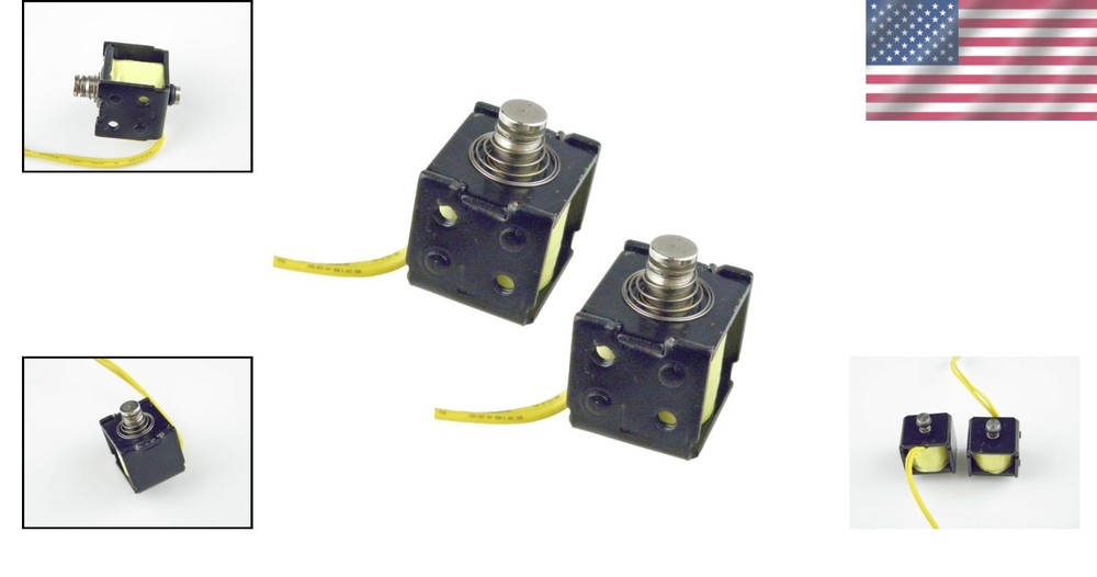 Silent Rubber-Gasketed Micro Linear Solenoid 3.5mm for Secure Locking Systems