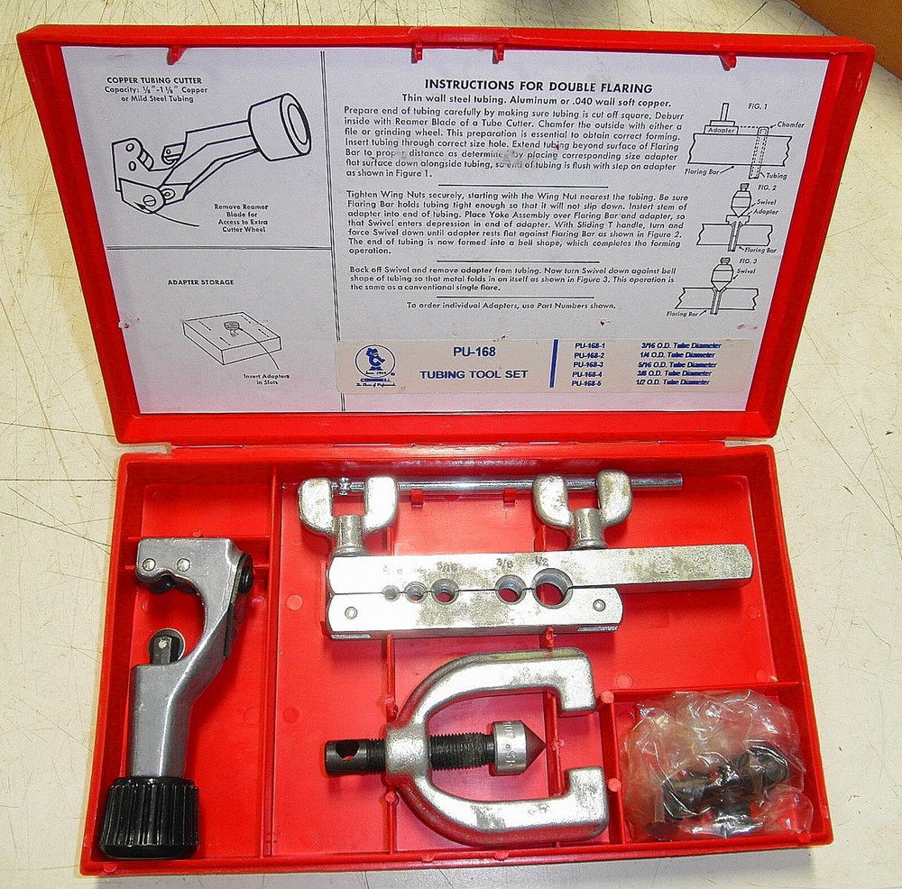 Cornwell PU198 Double Flaring Tool Kit