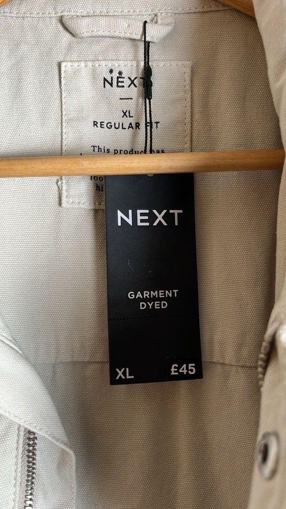 NEXT - REGULAR FIT JACKET - SIZE XL - BEIGE