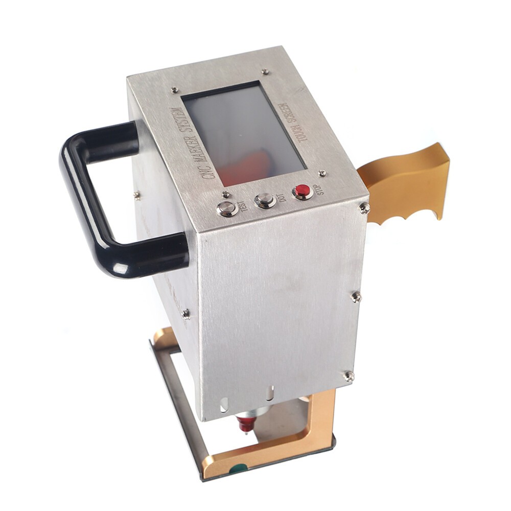 Touch Screen Dot Peen Marking Machine Portable Metal VIN Code Engraving Printer