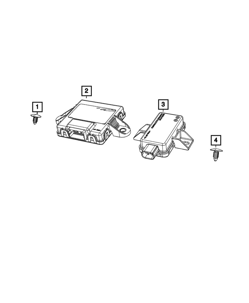 Genuine Mopar Gateway Module 68404893AB