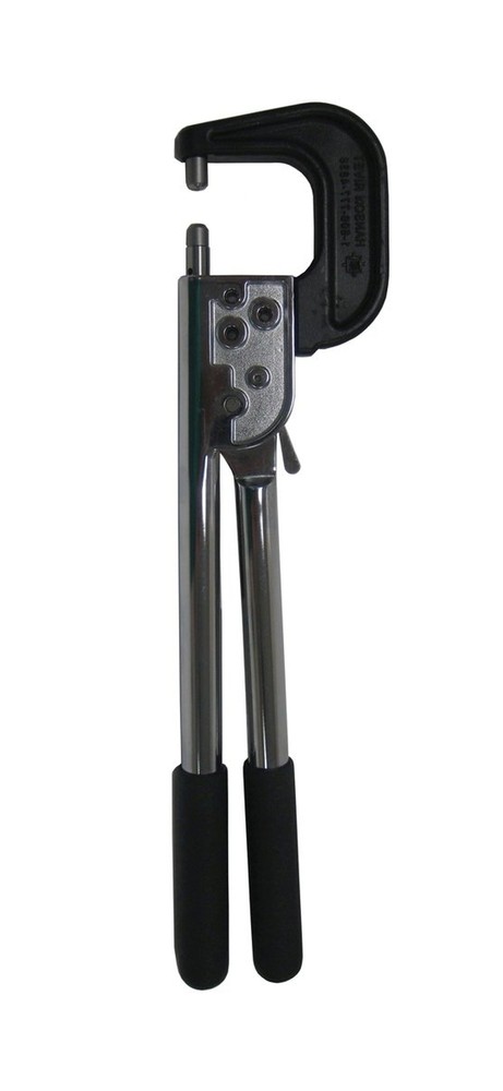 Hand Rivet Squeezer for Solid & Tubular Rivets, with A 2" Reach, & 2" Gap. Wi...