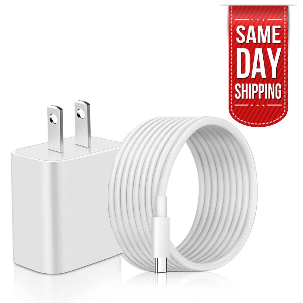 Original 30W USB-C Fast Charger For iPhone For Samsung Type C Universal Cable