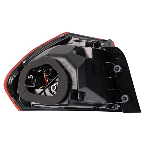 Passenger Side Outer Tail Light Assembly Compatible with 2017-2019 Volkswagen