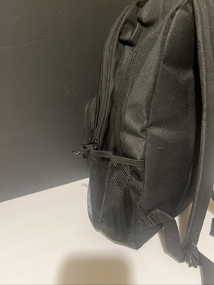 BN NT Solid Black Backpack 13.5" Length, 16" Height, 4.25" Depth
