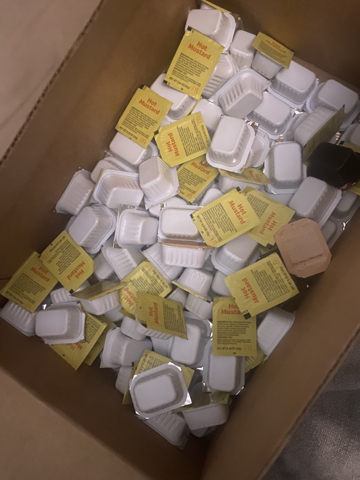 McDonald’s Hot Mustard Dipping Sauce (50X)