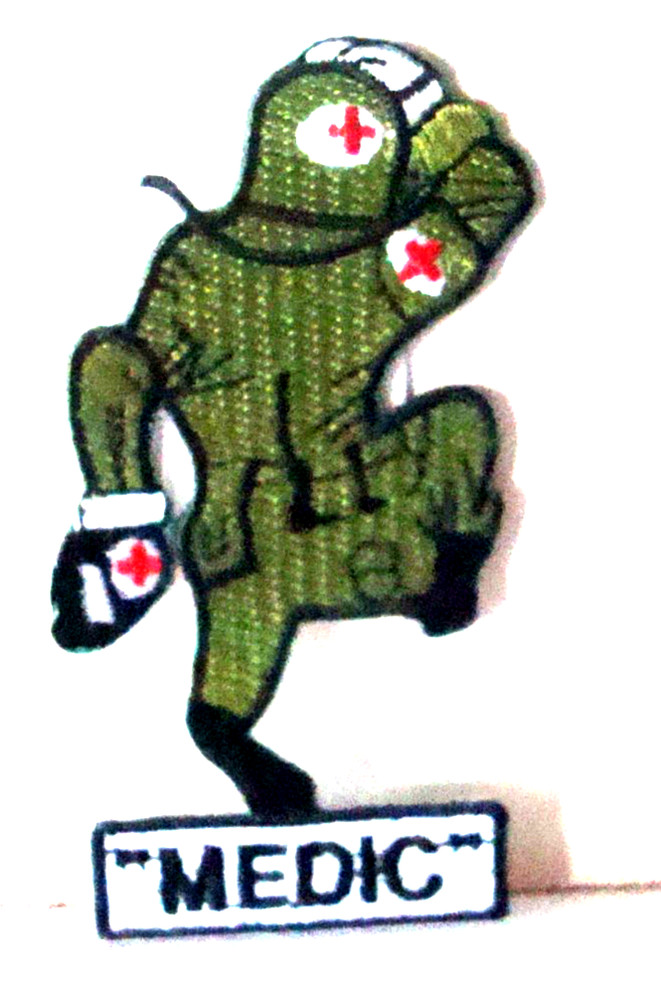 ARMY MEDIC   PATCH  3&1/2  INCH