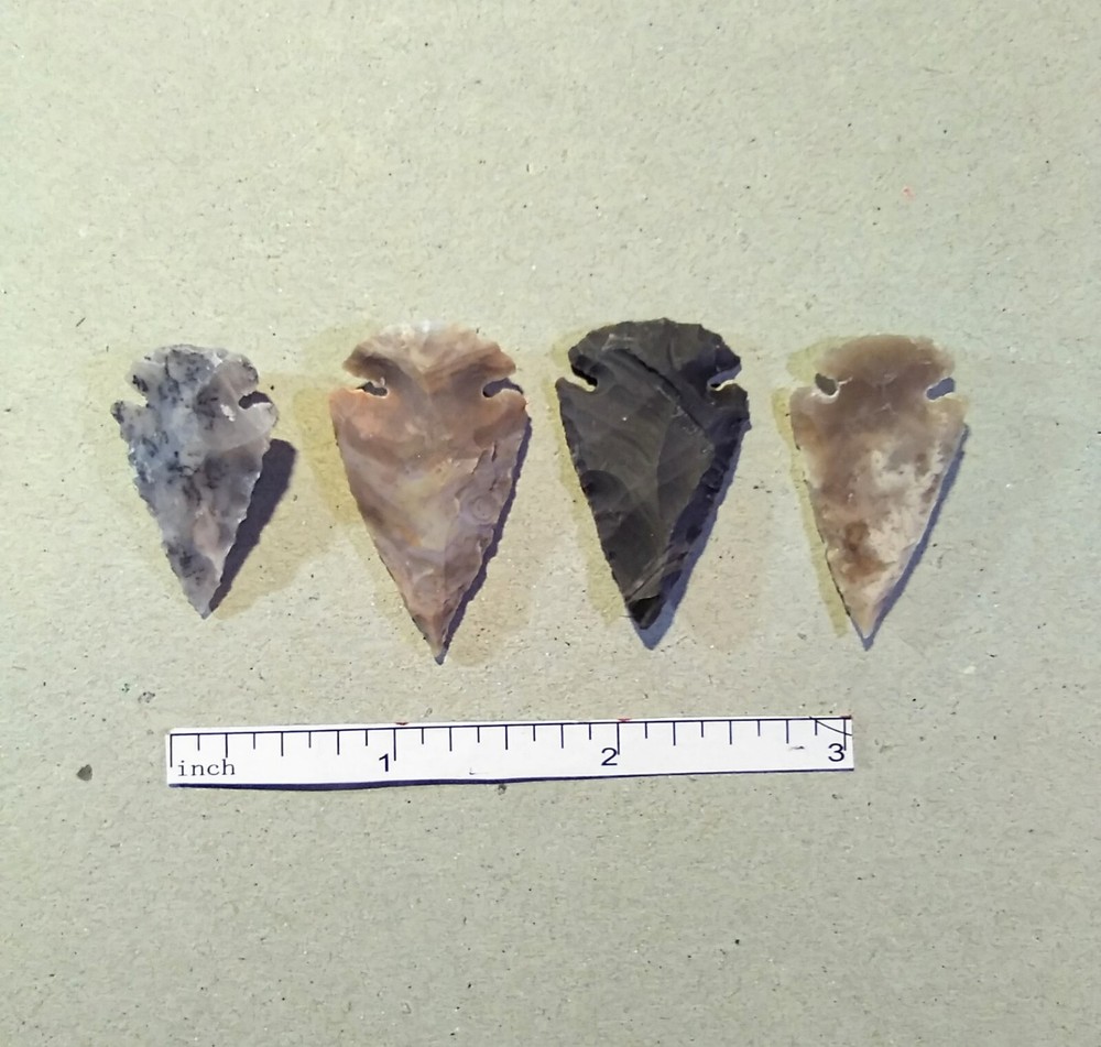 Arrowheads Corner Notch Stone