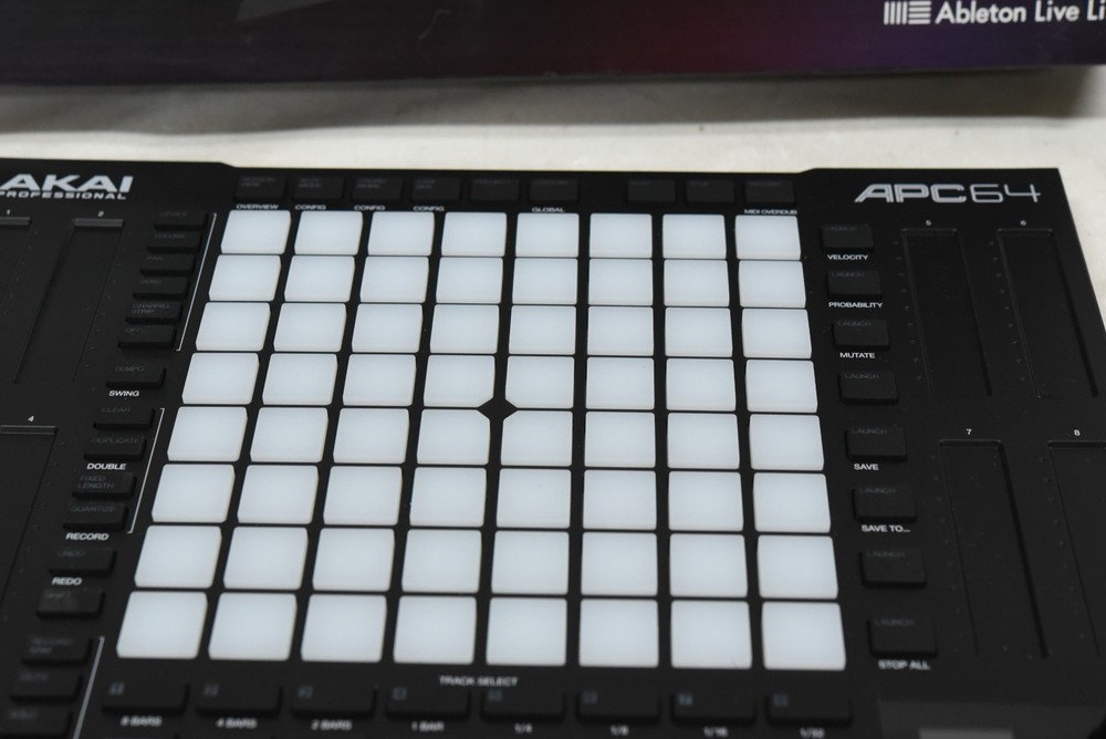 AKAI Professional APC64 Ableton MIDI Controller with Sequencer & Touchstrips
