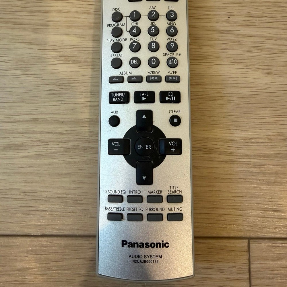 Genuine Panasonic Remote Control N2QAJB000132