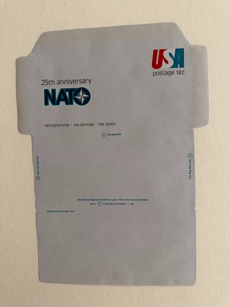 12 SHEETS USPS AIRMAIL POSTAL STATIONARY COVERS