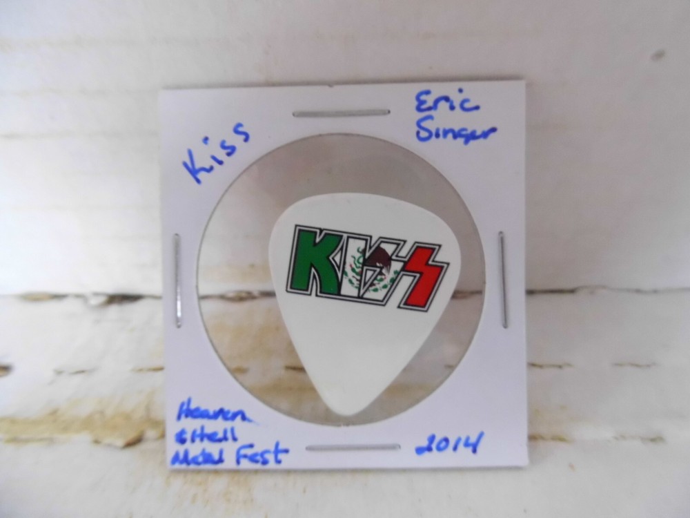 KISS "ERIC SINGER" 2014 GUITAR PICK~READ DESCRIPTION #16~16