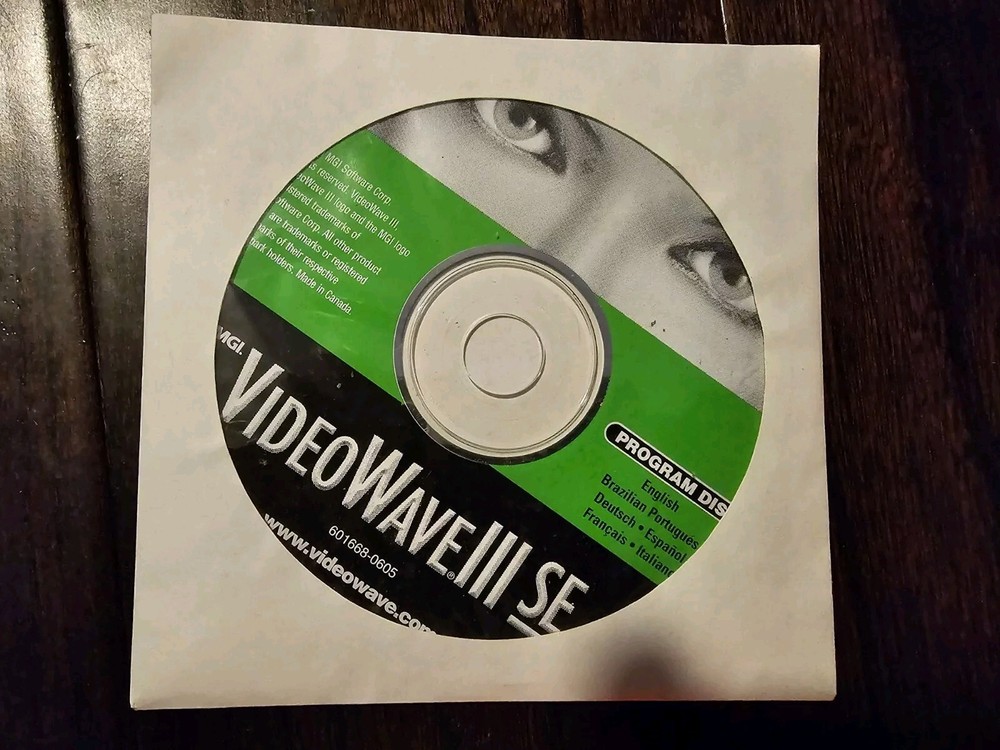 Videowave III by MGI Software - Opened