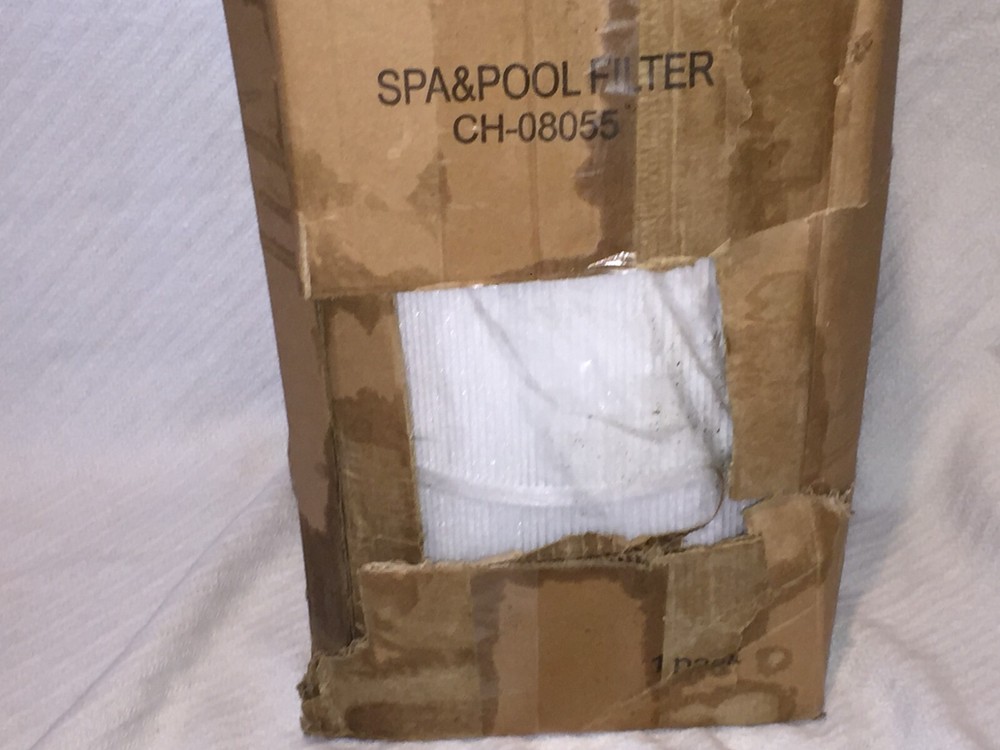 Cryspool Filter CH-08055 125 Sq Ft Spa & Pool Filter New Damaged Box