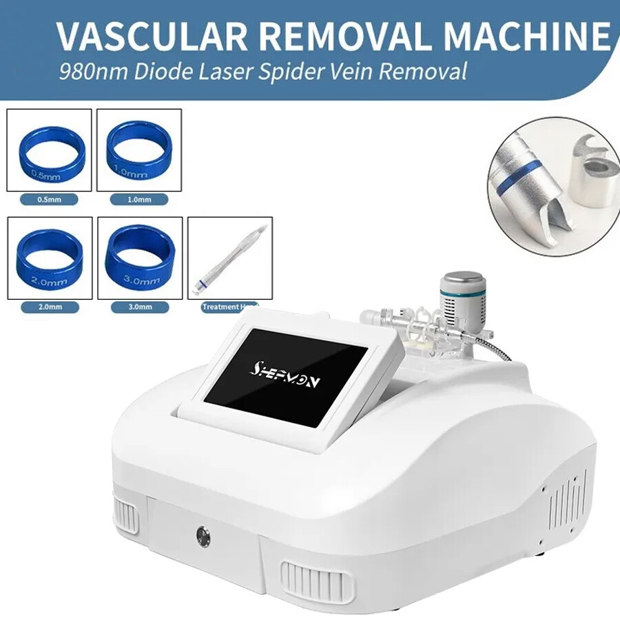 二极管激光 980 纳米血管血液去除蜘蛛静脉物理治疗机-