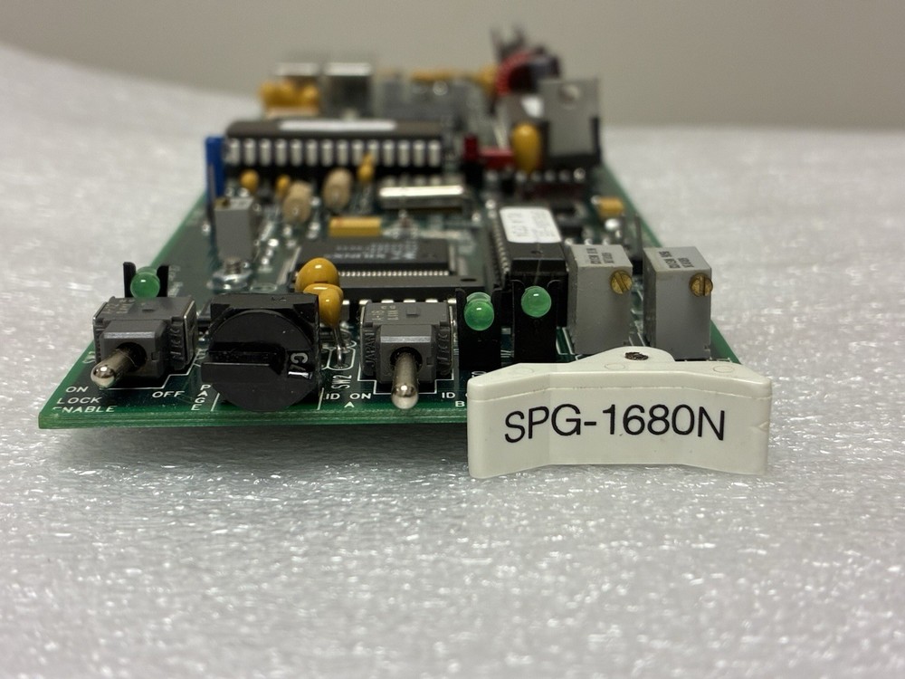 Leitch SPG-1680N SYNC PULSE GENERATOR CARD WORKING