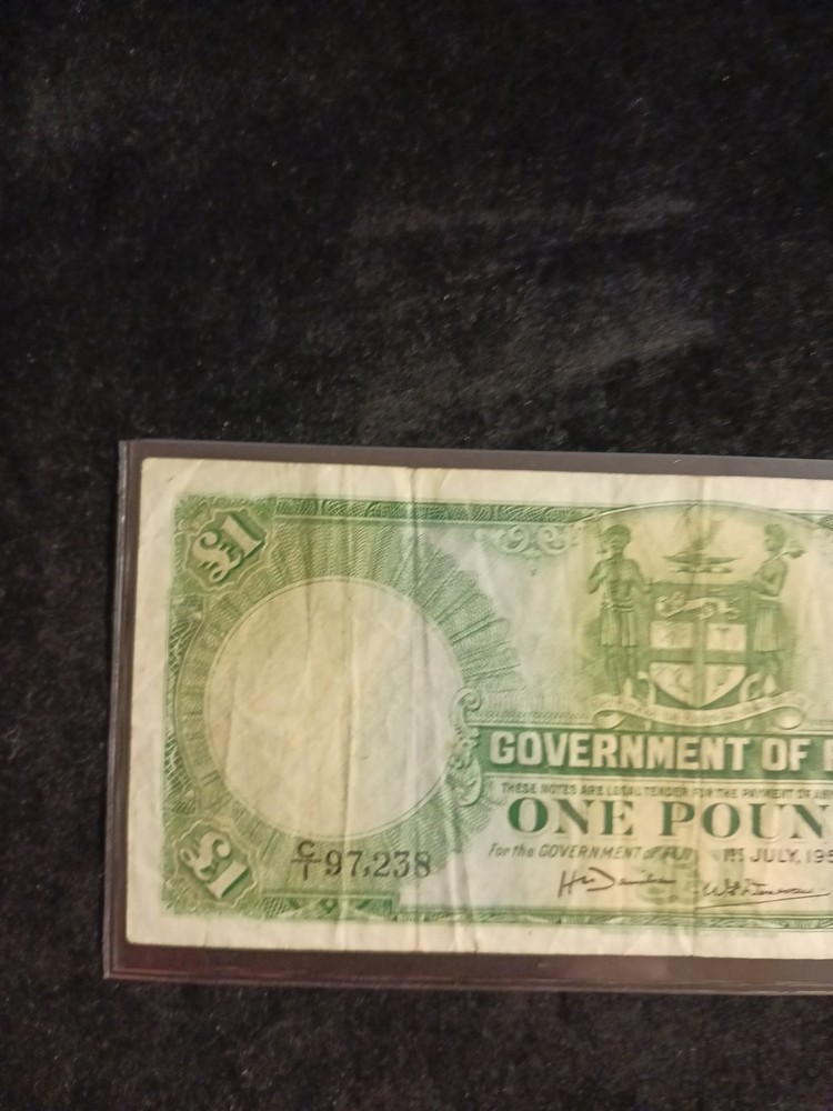 1954 Fiji One Pound