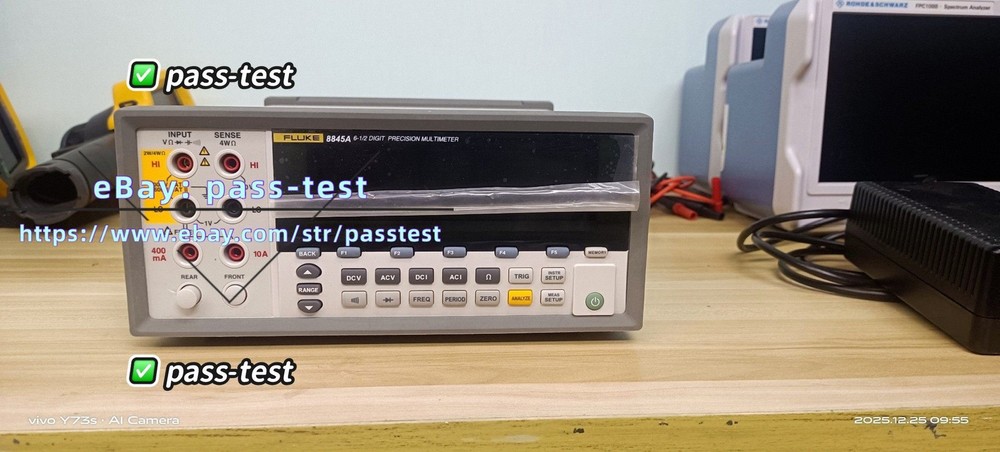 Fluke 8845A Digital Multimeter 6.5 Digit Precision Multimeter../nice #pass