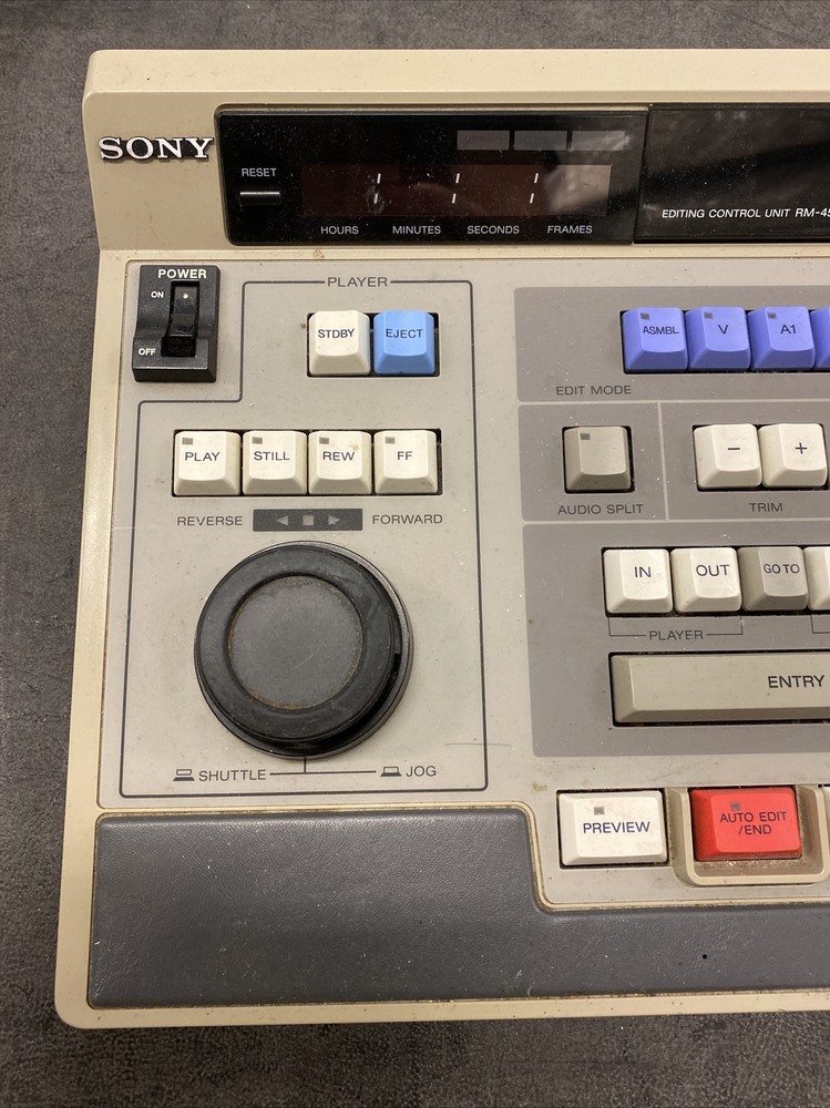 SONY RM-450A EDITING CONTROL UNIT